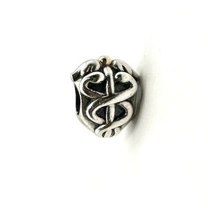 Pandora Life Saver Silver Charm  RETIRED 791042